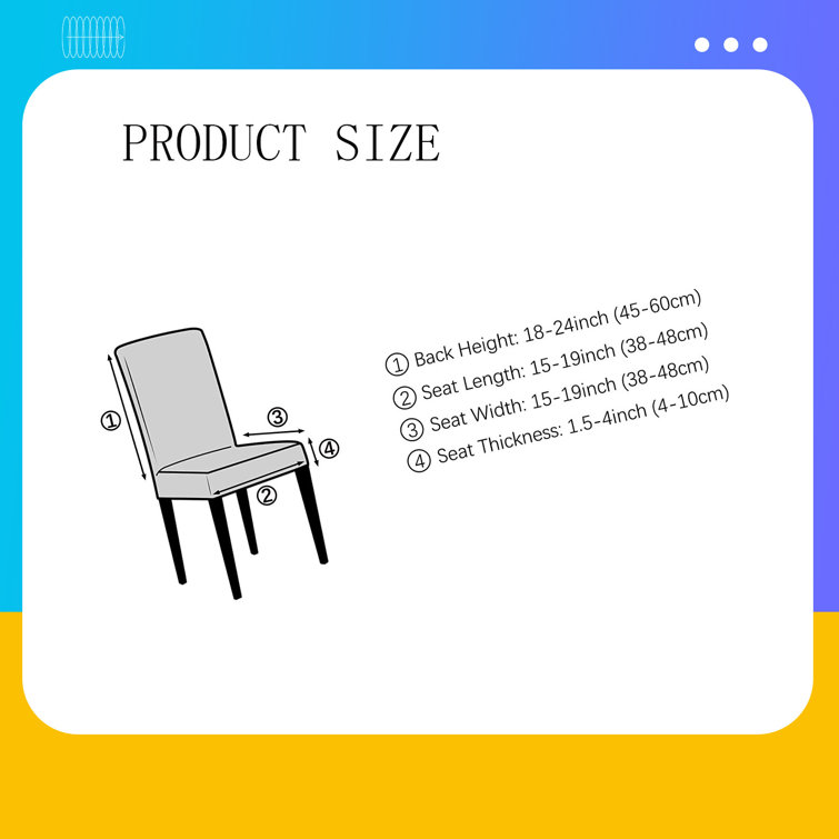 Red Barrel Studio® Housse pour chaise de salle à manger Wayfair Canada